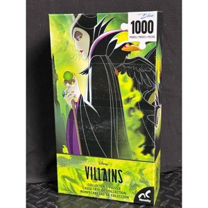 Disney Villains 1000-Piece Blue Puzzle with Box