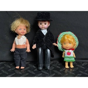 Alexander Doll Black Velvet Tuxedo & Bonnet Dolls 3 Pc