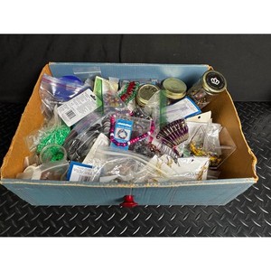 Assorted Jewelry Findings Beads Charms Components Making Supplies Kit