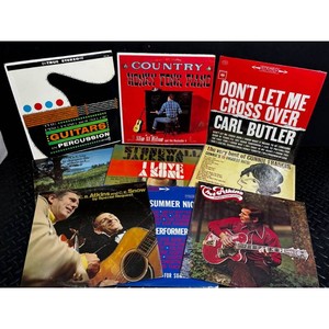 Coronet Records Vintage Vinyl LP Set � Country & Western Music Memorabilia Lot
