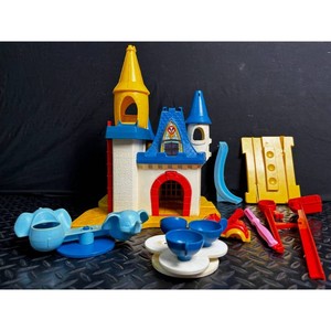 Pam C. Multi-Color Plastic Castle Playset � Royal Fortress Toy Set