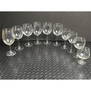 Clear Glass Wine Goblet Set � Crystal Stemware, Multi-Piece