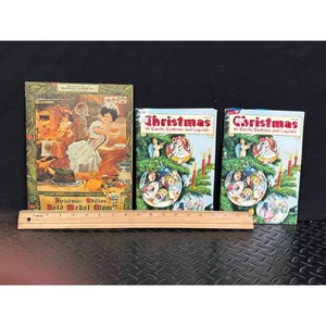 Vintage Christmas Cookbooks and Booklet Set, 3 Pieces