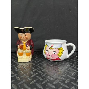 Tony Wood Ceramic Mug and Toby Jug Set � 2 Pieces
