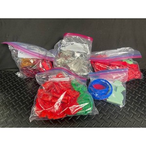 ZipLoc Plastic Cookie Cutter Set, Assorted Shapes, 6 Bags