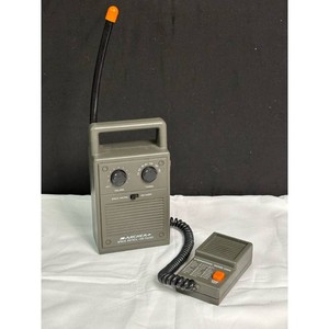 Archer Gray Plastic Space Patrol AM Radio with Morse Code Key