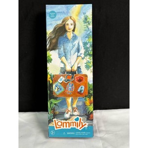 Lammily Tan Plastic Fashion Doll in Box with Outfit