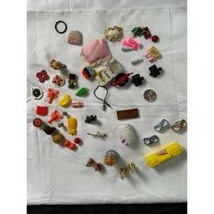 Miniature Dollhouse Food & Accessories Mixed Lot, 40 Pieces