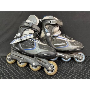 Bladerunner Black Gray Inline Skates Pro 78 with 4 Wheels Pair
