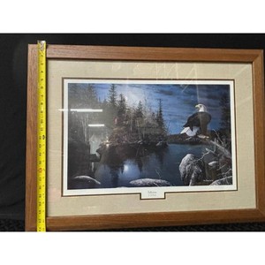 Jim Hansel Framed Wildlife Print Reflections 32 in