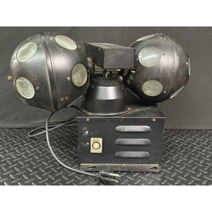 MBT Black Metal Dual-Head Stage Light Fixture - Untested