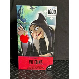 Disney Villains Blue 1000-Piece Jigsaw Puzzle with Pieces