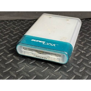 Imation Teal Plastic SuperDisk USB Drive for Macintosh