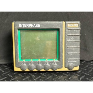 Interphase Echo 600 Gray Plastic Vintage Fish Finder