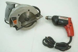 Skil Saw circular saw, Miller Falls Shockproof drill