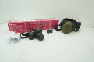 Canon EOS Rebel G camera with case, Velbon 700 Standard Photovideo tripod