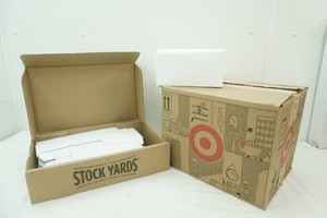 white mini gift boxes NEW 8.75 x 4 x 4.25