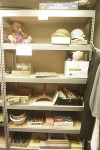 large lot of outerwear, home decor, collectibles, ball caps, games