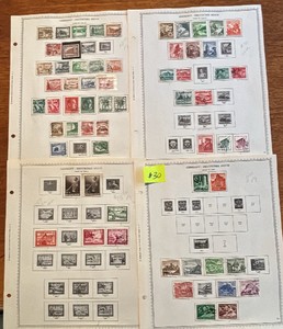 Stamps, Postage Germany-Deutsches Reich 1939 Winterhilfswert Danzig