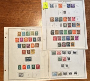 Stamps, Postage Germany-Deutsches Reich 1927 to 1936