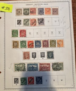 Stamps, Postage Germany-Deutsches Reich Flugpoft 1923