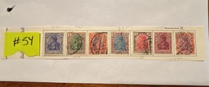 Stamps, Germany-Deutsches Reich Occupation Germania