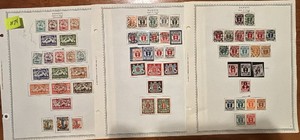 Stamps, Postage Danzig Air Mail Free the City 1920 to 1923 Saint George