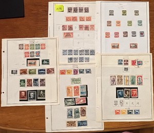 Stamps, Postage Danzig Postage Due Airmail 1923 to 1938