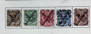 Stamps, Postage German East Africa-Deutsch Ostafrika 1893-1901