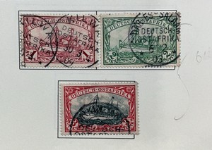Stamps, Postage German East Africa-Deutsch Ostafrika