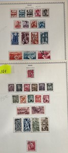 Stamps, SAAR SAARPOST France 1948-1949 Protectorate