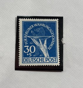 Stamps, Berlin German Postage 1949 Semi Postal Occupied Mi 70