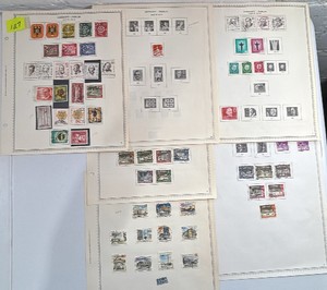 Stamps, Germany-Berlin Postage 1956 - 1960 Bundestpost