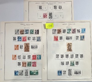 Stamps, Germany-French Zone Postage 1947-48 Occupied Baden Rheinland