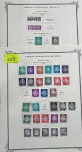 Stamps, German Democratic Republic 1954 - 1956 Post Horn