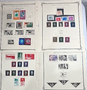 Stamps, German Democratic Republic Postage 1960 Erdmann Schneller Herrmann