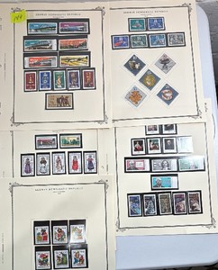 Stamps, German Democratic Republic 1977-76 Brothers Grimm Fairy Tale Sorbian Costumes Postage