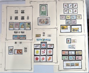 Stamps, German Democratic Republic 1978-1979 Flower, Birds, Albert Einstein Anniversary, 1979 Philatelic Exhibitions