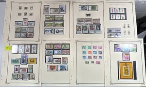 Stamps, German Democratic Republic 1979 - 1980 Souvenir Sheet Anniversary, Animals, Prussian Generals, Olympic