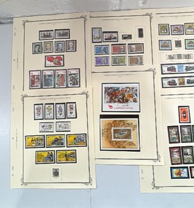 Stamps, German Democratic Republic 1980 - 1981 Flowers Commemorative, Parteitag der SED, Karl Marx, Botanical issues plus more