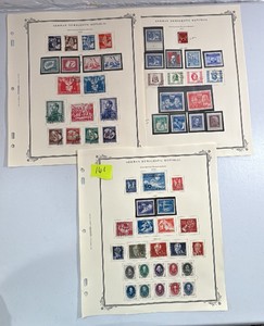 Stamps, German Democratic Republic 1949, 1980, 1981 Watermarked Flowers Postage