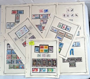Stamps, German Democratic Republic 1964-1965 Olympic, Our Little Sandman, Childrens Sports, Commemorative