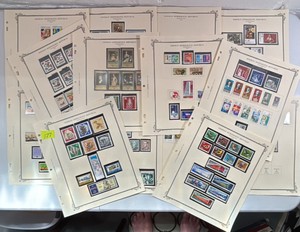 Stamps, German Democratic Republic 1973, Light houses, Russian FolkLore The Magic Bird and The Snow Maiden