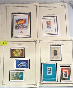 Stamps, German Democratic Republic 1969-1973 Anniversary, Jahre, Heine plus more