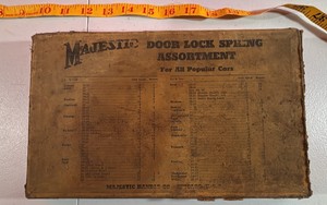 Antique Majestic door lock spring assortment boxed set Tool