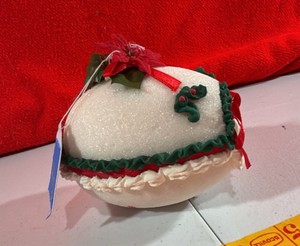 Sugar Christmas egg Vintage Diorama Holiday