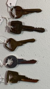 Automobile keys mostly Ford