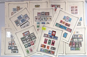 Stamps, German Democratic Republic 1966-1967 Souvenir Sheets, Near East Ancient Animals, Brothers Grimm Fairy Tales, Horses