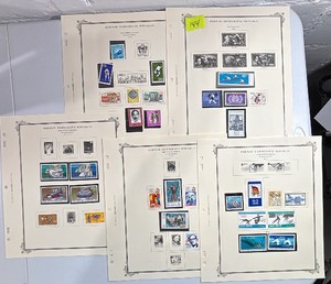 Stamps, German Democratic Republic Postage 1965 -1977 DDR