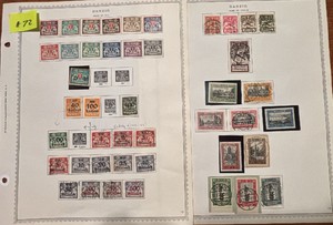 Stamps, Danzig Postage German Occupied 1924 to 1934 Free City